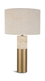 Gravitas Elegant Brass & Stone Lamp thumbnail 4