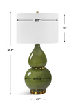 Gourd Green Table Lamp thumbnail 5