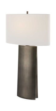 V-Groove Modern Table Lamp