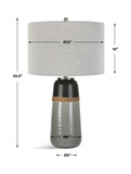 Coen Gray Table Lamp thumbnail 5