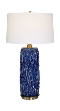 Zade Blue Table Lamp