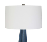 Teramo Scalloped Ceramic Table Lamp thumbnail 8