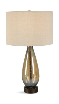 Baltic Teardrop Glass Table Lamp