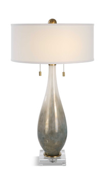 Cardoni Bronze Glass Table Lamp