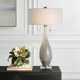 Cardoni Bronze Glass Table Lamp thumbnail 2