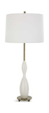 Annora Glossy White Table Lamp thumbnail 5