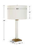 Crystal Column Table Lamp thumbnail 5
