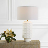 Window Pane White Table Lamp thumbnail 7