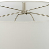 Twisted Swirl White Table Lamp thumbnail 2