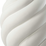 Twisted Swirl White Table Lamp thumbnail 3