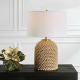 Kendari Rope & Rattan Table Lamp thumbnail 7