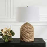 Kendari Rope & Rattan Table Lamp thumbnail 8