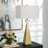 Arete Modern Brass Table Lamp thumbnail 7
