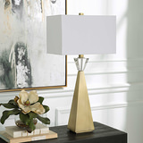 Arete Modern Brass Table Lamp thumbnail 8