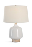 Opal Gloss White Table Lamp thumbnail 1