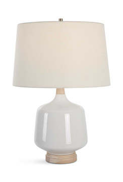 Opal Gloss White Table Lamp