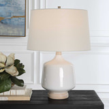 Opal Gloss White Table Lamp thumbnail 7