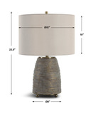 Gorda Bronze Ceramic Table Lamp thumbnail 6