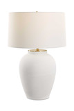 Adelaide White Table Lamp thumbnail 1