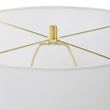 Emerie Textured White Table Lamp thumbnail 2
