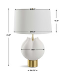 In Bloom White Table Lamp thumbnail 4