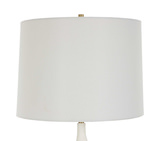 Helena Slender White Table Lamp thumbnail 7