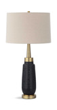 Spyglass Black Wood Grain Table Lamp thumbnail 5