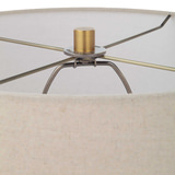 Spyglass Black Wood Grain Table Lamp thumbnail 2