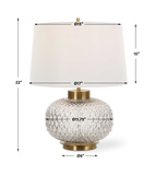 Estelle Glass Table Lamp thumbnail 5