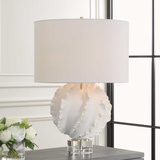 Saylor White Table Lamp thumbnail 2