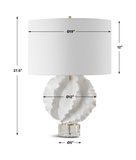 Saylor White Table Lamp thumbnail 6