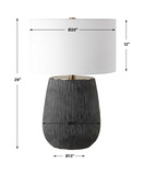 Americana Aged Black Table Lamp thumbnail 4