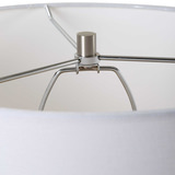 Clear Sky Blue Glass Table Lamp thumbnail 3