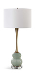 Sanctuary Green Gray Table Lamp thumbnail 5