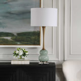 Sanctuary Green Gray Table Lamp thumbnail 8