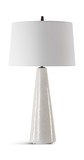 Loire Ivory Glaze Table Lamp thumbnail 5