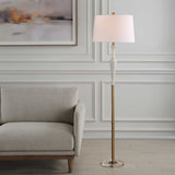 Colette White Stone Floor Lamp thumbnail 7