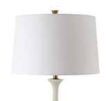 Colette White Stone Floor Lamp thumbnail 6