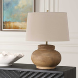Urbino Aged Terracotta Table Lamp thumbnail 8