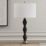 Threefold Black Stone Table Lamp thumbnail 8