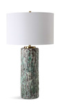 Meltdown Ivory Teal Table Lamp thumbnail 4