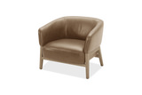York Leather Accent Chair - Butternut thumbnail 11
