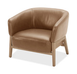 York Leather Accent Chair - Butternut thumbnail 11