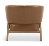 York Leather Accent Chair - Butternut thumbnail 4