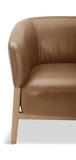 York Leather Accent Chair - Butternut thumbnail 5