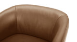 York Leather Accent Chair - Butternut thumbnail 9