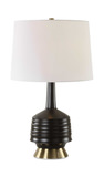 Foster Black Glaze Table Lamp thumbnail 1