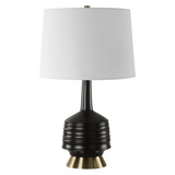 Foster Black Glaze Table Lamp thumbnail 5