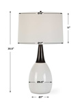 Fralin White Table Lamp thumbnail 4