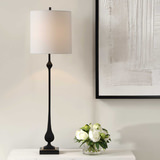 Hightower Black Buffet Lamp thumbnail 7